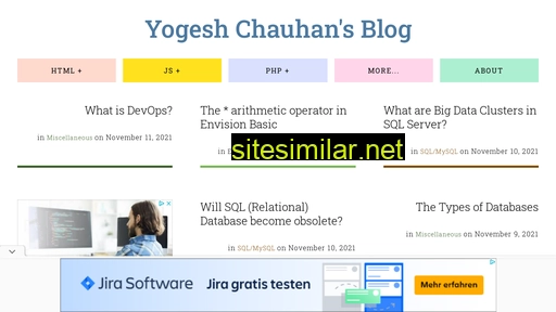 yogeshchauhan.com alternative sites