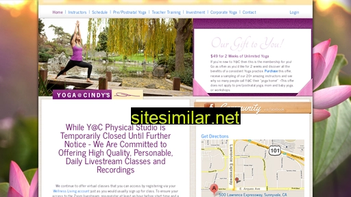 yogaatcindys.com alternative sites