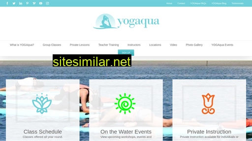 yogaqua.com alternative sites