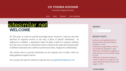 yoginakochar.wordpress.com alternative sites