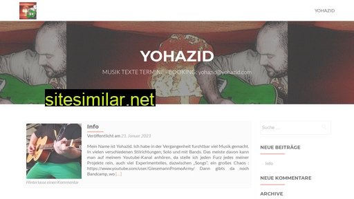 Yohazid similar sites