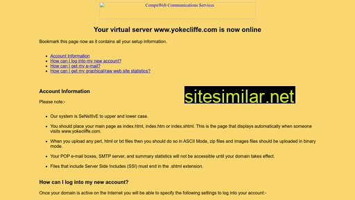 yokecliffe.com alternative sites