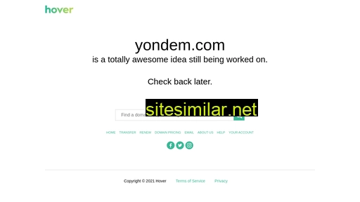 Yondem similar sites