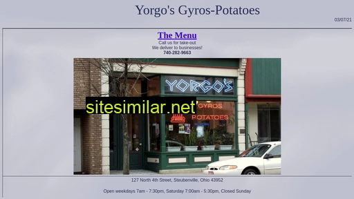 Yorgosgyros-potatoes similar sites