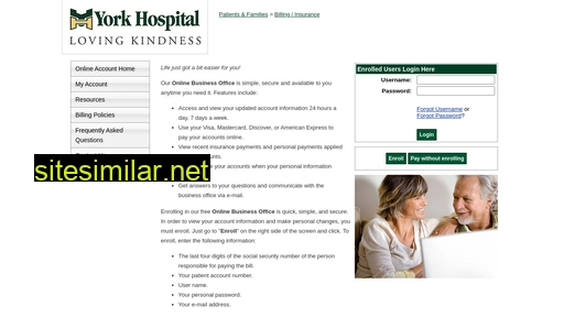 yorkhospital.patientcompass.com alternative sites