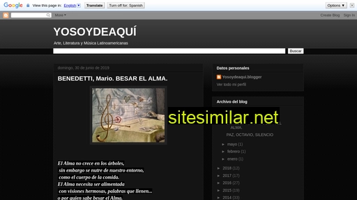yosoydeaqui.blogspot.com alternative sites