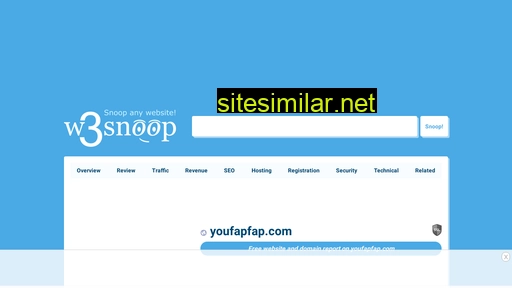 youfapfap.com.w3snoop.com alternative sites