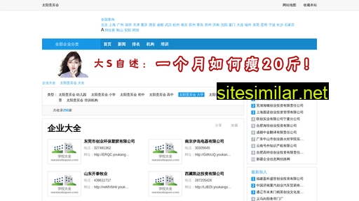 Youkangsimei similar sites