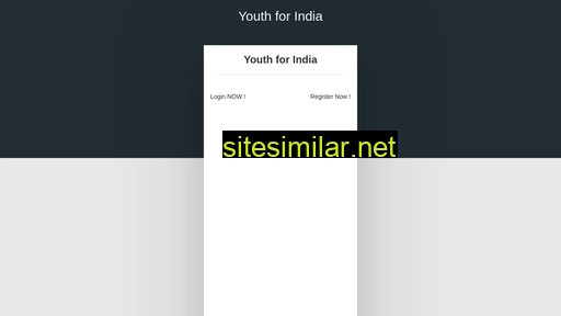 Youth4india similar sites