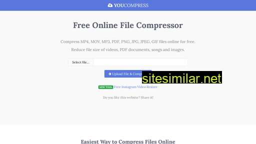 youcompress.com alternative sites