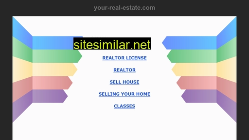Your-real-estate similar sites