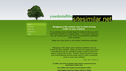 Yourdentalblog similar sites