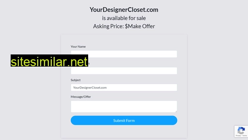 yourdesignercloset.com alternative sites