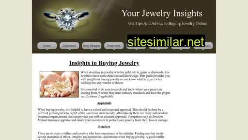 Yourjewelryinsights similar sites