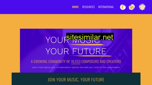 Yourmusicyourfuture similar sites