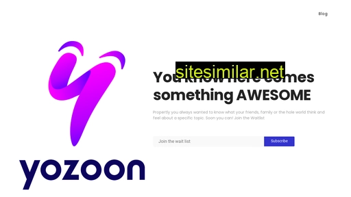 Yozoon similar sites