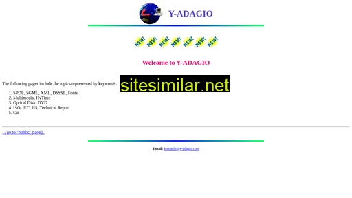 y-adagio.com alternative sites