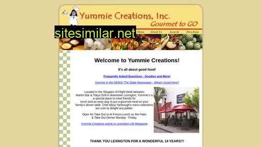 Yummiecreations similar sites