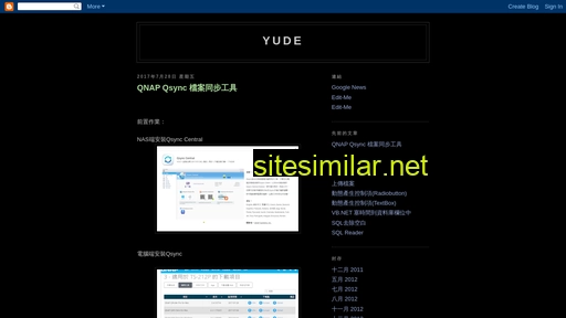 yu-de.blogspot.com alternative sites