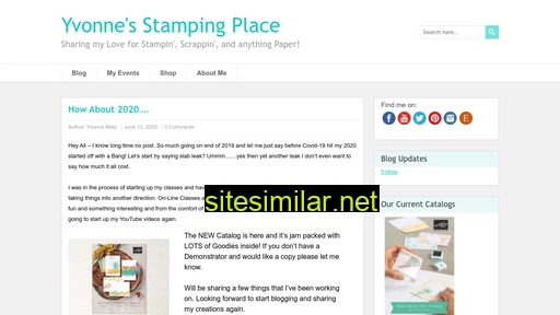 Yvonnesstampingplace similar sites