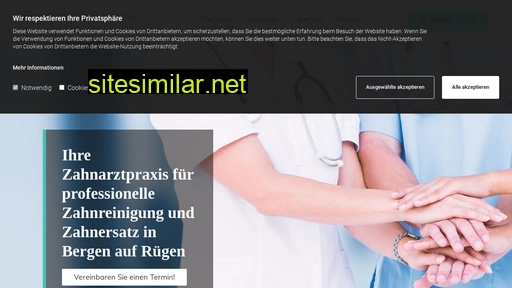 zahnarzt-bergen.com alternative sites