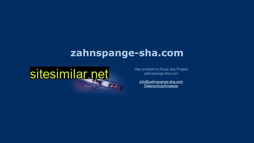 zahnspange-sha.com alternative sites