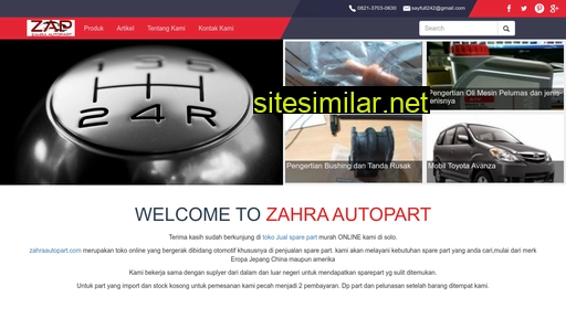 zahraautopart.com alternative sites