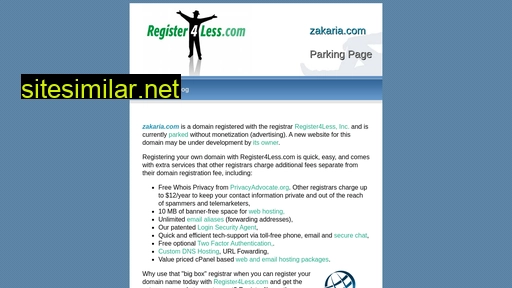 zakaria.com alternative sites