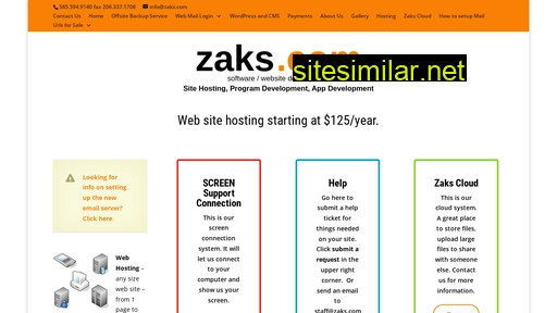 Zaks similar sites