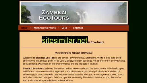 Zambeziecotours similar sites