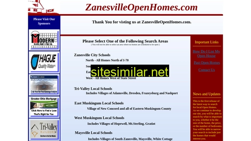 Zanesvilleopenhomes similar sites