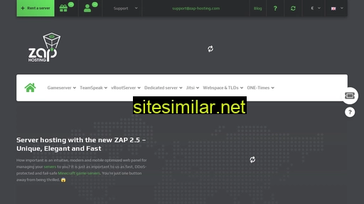 Zap-hosting similar sites