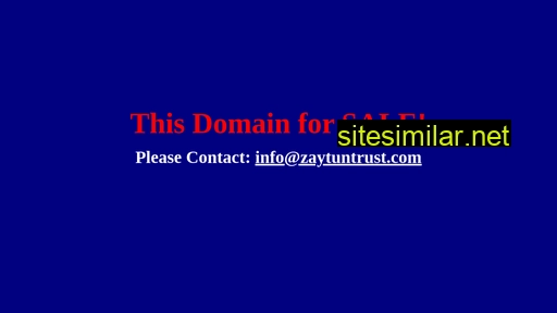 zaytuntrust.com alternative sites