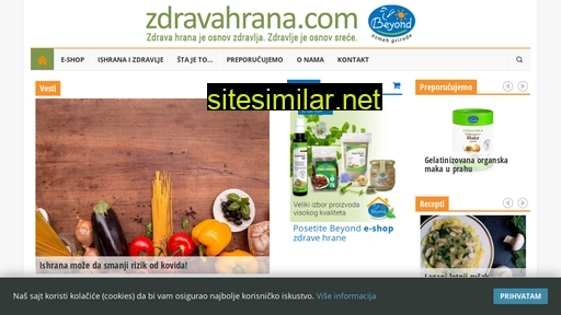 zdravahrana.com alternative sites