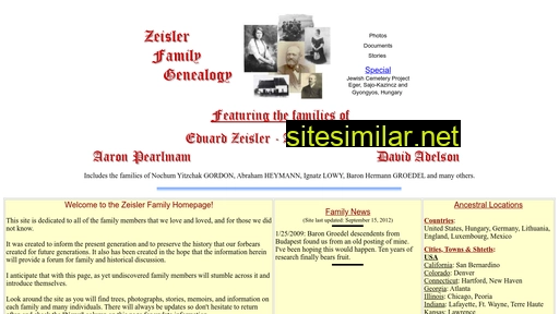 zeislerfamily.com alternative sites