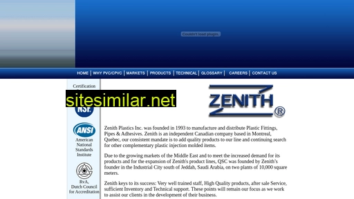 zenithplastic.com alternative sites