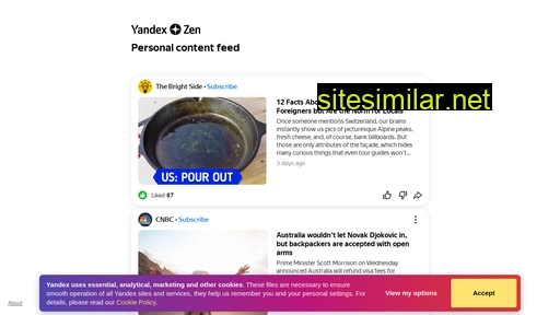 zen.yandex.com alternative sites