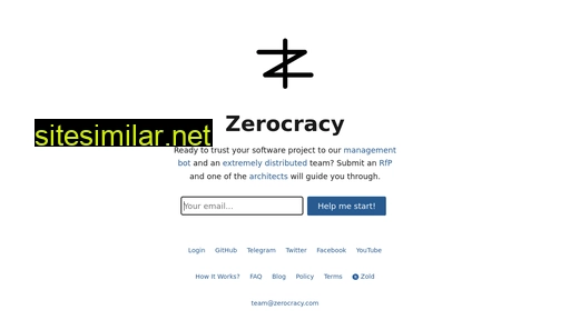 Zerocracy similar sites