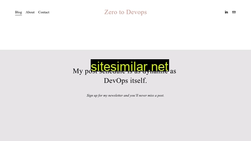 zero2devops.com alternative sites