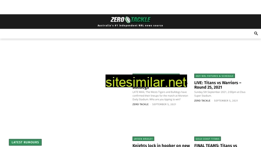 zerotackle.com alternative sites