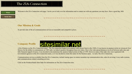 zia-connection.com alternative sites