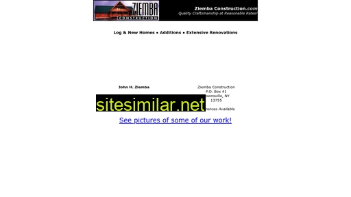 ziembaconstruction.com alternative sites