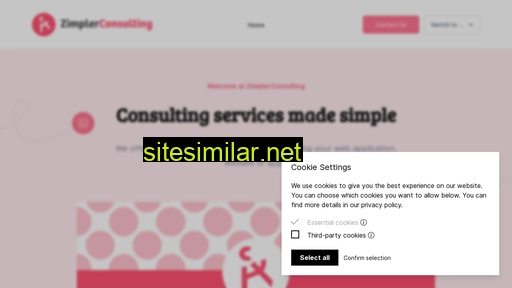 Zimplerconsulting similar sites