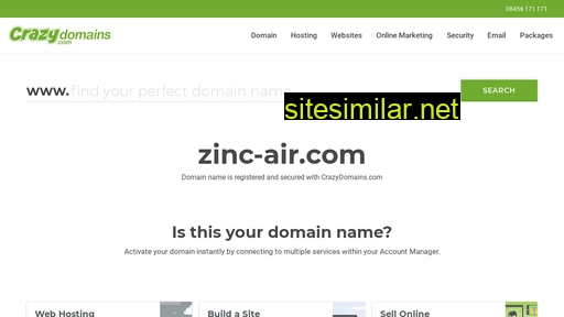 zinc-air.com alternative sites