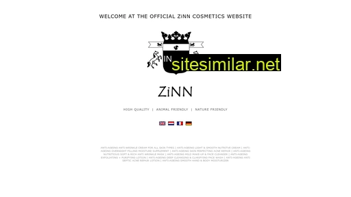 zinncosmetics.com alternative sites