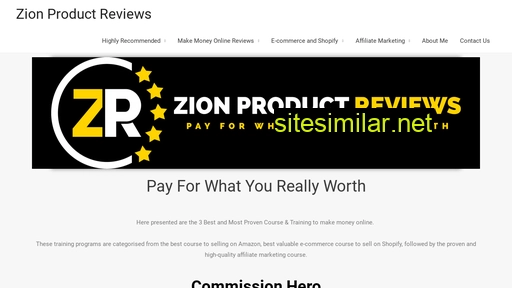 Zionproductreviews similar sites