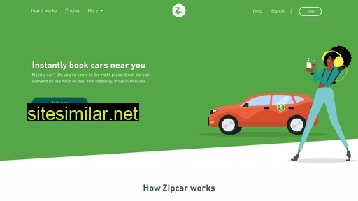 zipcar.com alternative sites