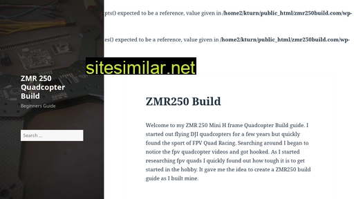 Zmr250build similar sites