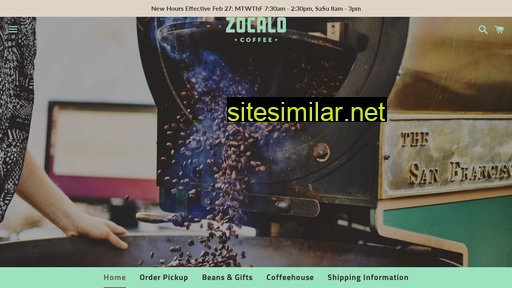 zocalocoffee.com alternative sites