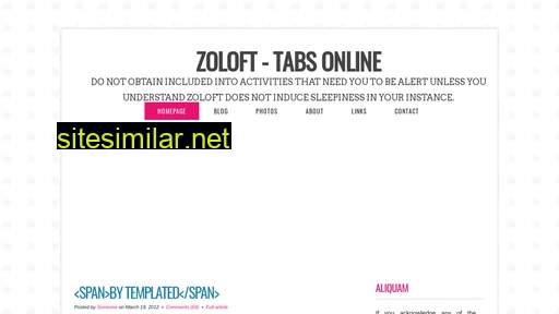 zoloftm.com alternative sites